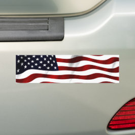 Amerikanische Flagge Autoaufkleber