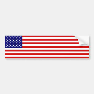 Amerikanische Flagge Autoaufkleber