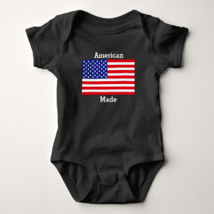 Amerikanische Flagge Baby Strampler
