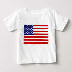Amerikanische Flagge Baby T-shirt