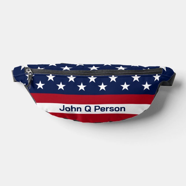 Amerikanische Flagge Bauchtasche (Ablage )
