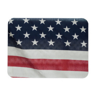 Amerikanische Flagge beim Sussex County angemessen Magnet