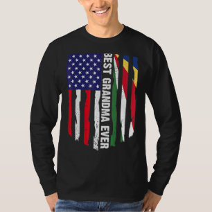 Amerikanische Flagge - Beste Oma-Flagge je T-Shirt
