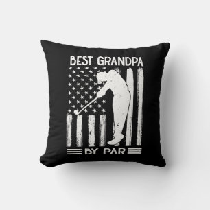 Amerikanische Flagge bester Opa nach Par Kissen