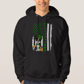Amerikanische Flagge Boston Terrier Dog Funny St P Hoodie