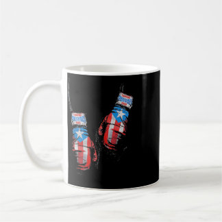 Amerikanische Flagge Boxen USA Handschuhe Gym Boxe Kaffeetasse