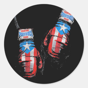 Amerikanische Flagge Boxen Usa Handschuhe Gym Boxe Runder Aufkleber