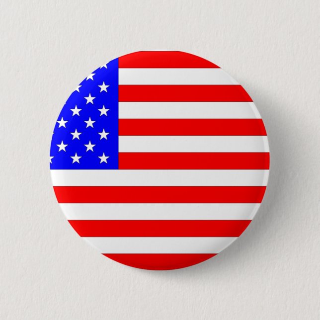 AMERIKANISCHE FLAGGE BUTTON (Vorderseite)