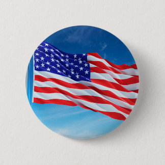 Amerikanische Flagge Button