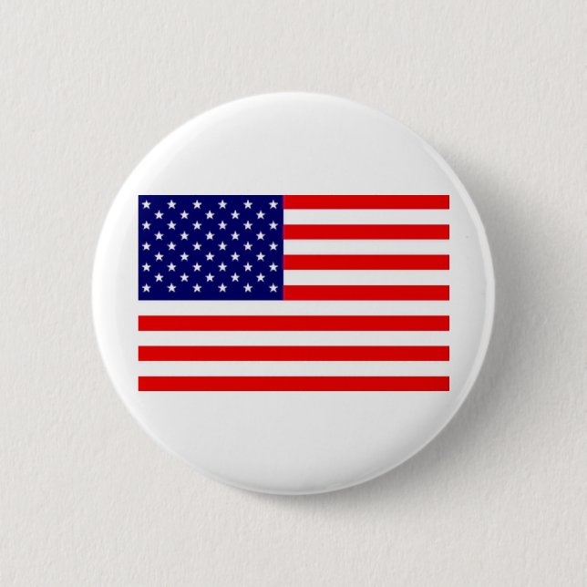 Amerikanische Flagge Button (Vorderseite)