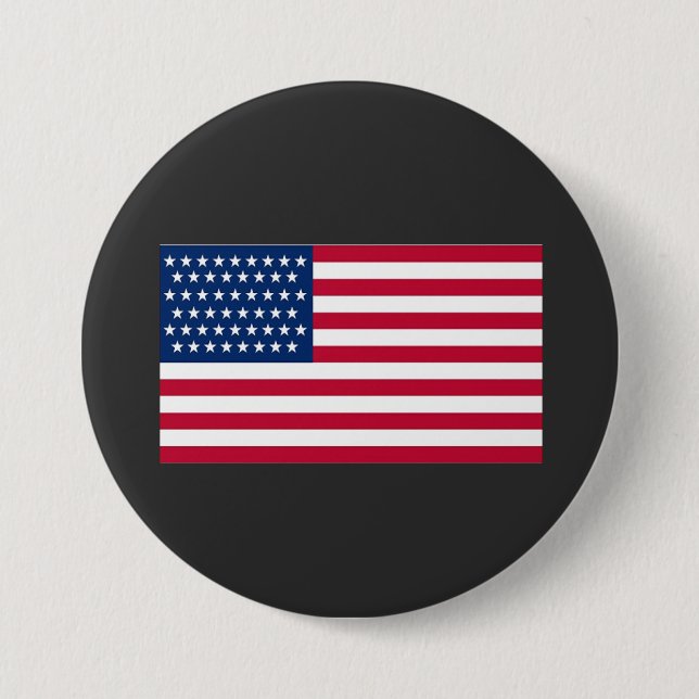 Amerikanische Flagge Button (Vorderseite)