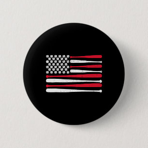 Amerikanische Flagge Bysebyll Usa Vintag Bysebyll Button