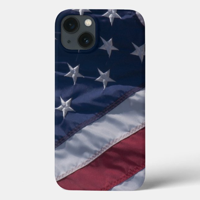 Amerikanische Flagge. Case-Mate iPhone Hülle (Rückseite)