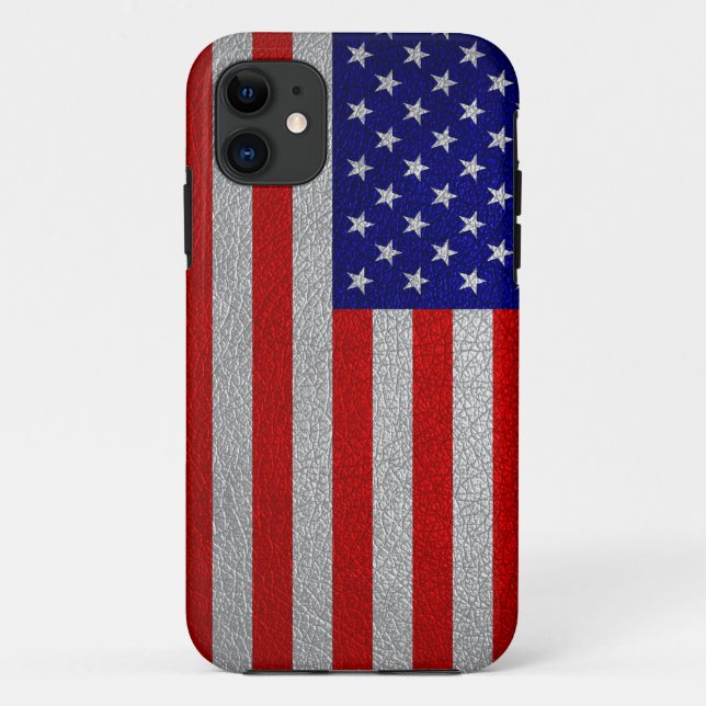 Amerikanische Flagge Case-Mate iPhone Hülle (Rückseite)