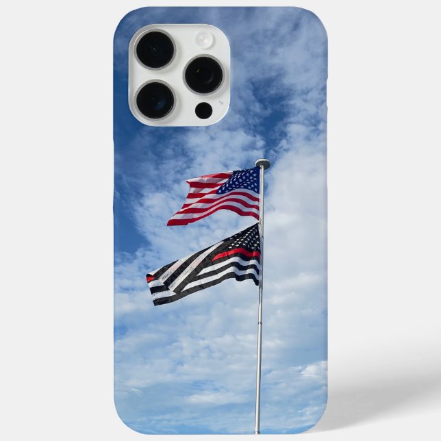 Amerikanische Flagge Case-Mate iPhone Hülle (Rückseite)