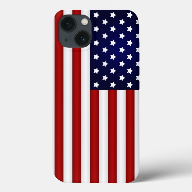 Amerikanische Flagge Case-Mate iPhone Hülle (Rückseite)