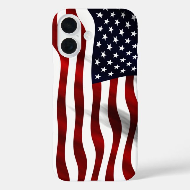 Amerikanische Flagge Case-Mate iPhone Hülle (Rückseite)