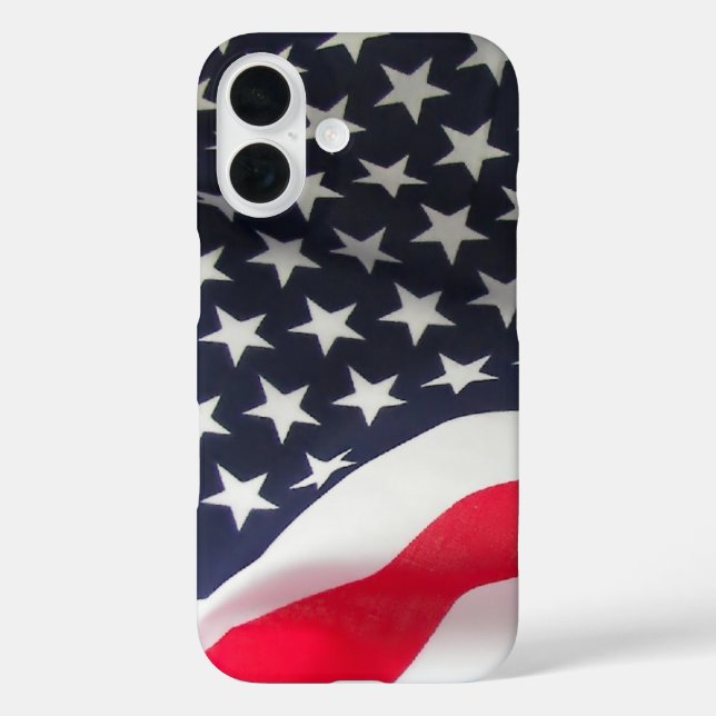 Amerikanische Flagge Case-Mate iPhone Hülle (Rückseite)