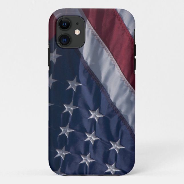 Amerikanische Flagge Case-Mate iPhone Hülle (Rückseite)