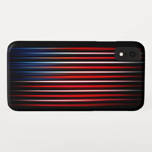 Amerikanische Flagge Case-Mate iPhone Hülle (Rückseite (Horizontal))