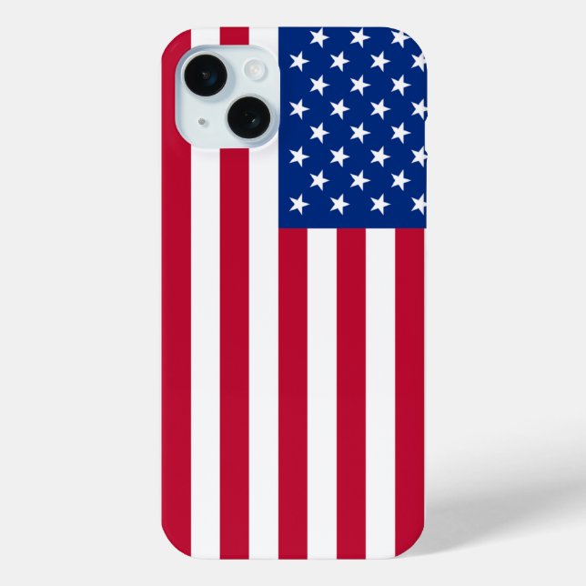 Amerikanische Flagge Case-Mate iPhone Hülle (Rückseite)