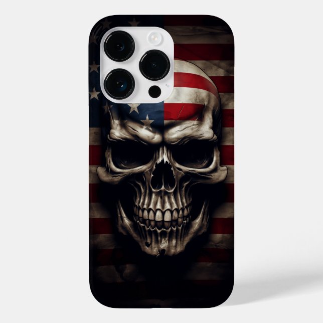 Amerikanische Flagge Case-Mate iPhone Hülle (Rückseite)