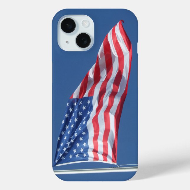 Amerikanische Flagge Case-Mate iPhone Hülle (Rückseite)