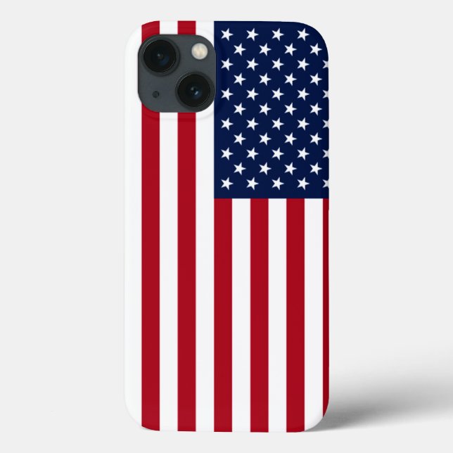 Amerikanische Flagge Case-Mate iPhone Hülle (Rückseite)