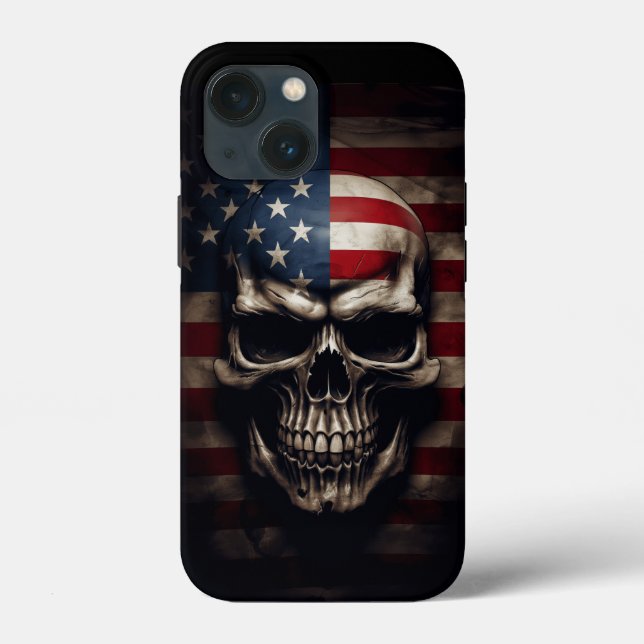 Amerikanische Flagge Case-Mate iPhone Hülle (Rückseite)