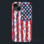 Amerikanische Flagge Case-Mate iPhone Hülle<br><div class="desc">Amerikanische Flagge. Künstler: Carolee Vitaletti. Bild-ID: 156057GG.</div>