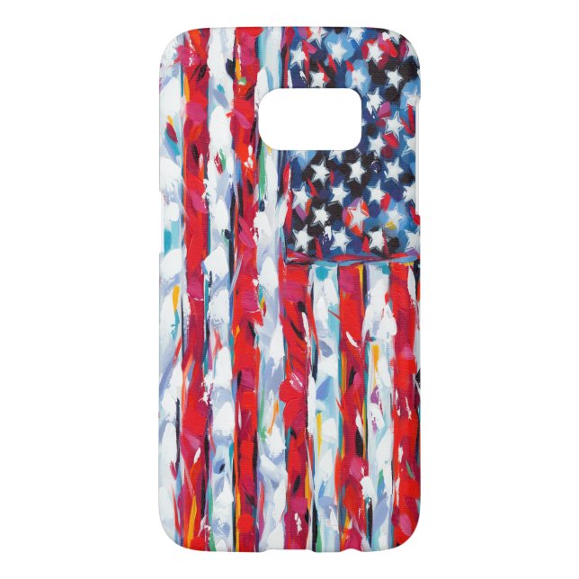 Amerikanische Flagge Case-Mate Samsung Galaxy Hülle (Rückseite)