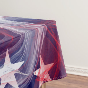 Amerikanische Flagge Custom Cotton Tableclout Tischdecke