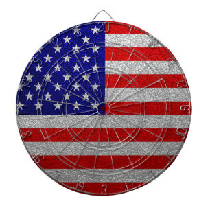 Amerikanische Flagge Dartscheibe