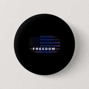 Amerikanische Flagge Dom Button