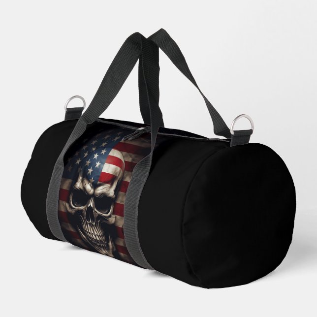 Amerikanische Flagge Duffle Bag (Linke Seite)