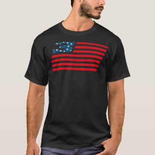 Amerikanische Flagge E3 Motocross Supercross T-Shirt