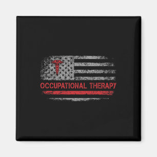 Amerikanische Flagge Ergotherapie OT Student Ck T Magnet