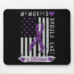Amerikanische Flagge Erinnerungen Heimer’s Bewusst Mousepad
