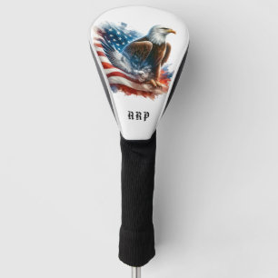 *~* Amerikanische Flagge .. Erste Schritte USA Bal Golf Headcover