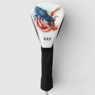 *~* Amerikanische Flagge .. Erste Schritte USA Bal Golf Headcover
