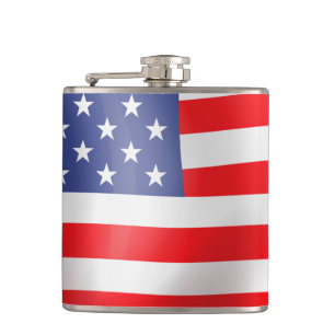 Amerikanische Flagge Flachmann