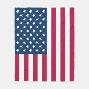 Amerikanische Flagge Fleecedecke