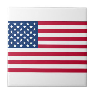 Amerikanische Flagge Fliese