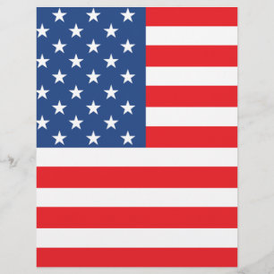 Amerikanische Flagge Flyer