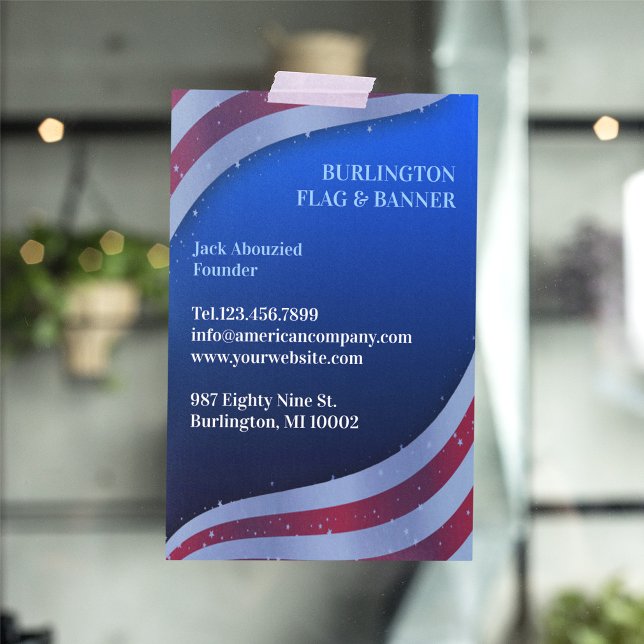 Amerikanische Flagge Flyer (Von Creator hochgeladen)