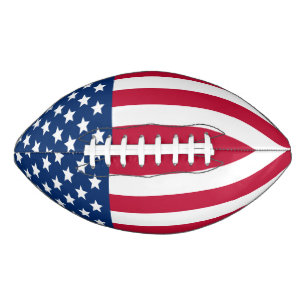 Amerikanische Flagge Football