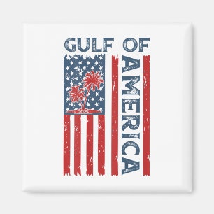 Amerikanische Flagge für den Golf von Amerika nach Magnet