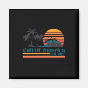 Amerikanische Flagge für den Retro-Golf von Amerik Magnet