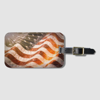 Amerikanische Flagge Gepäckanhänger