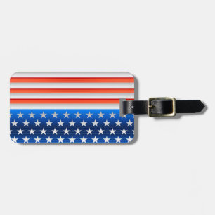 Amerikanische Flagge Gepäckanhänger